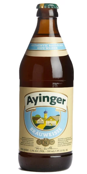 A product image for Ayinger – Brau Weisse Wheat Beer
