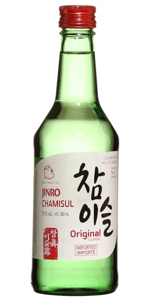 A product image for Jinro Chamisul Classique Soju