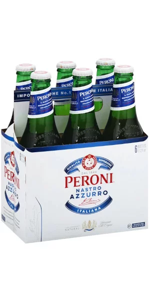 A product image for Peroni – Nastro Azzuro Lager 6pk