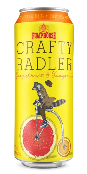 A product image for Pumphouse – Crafty Radler: Grapefruit & Tangerine