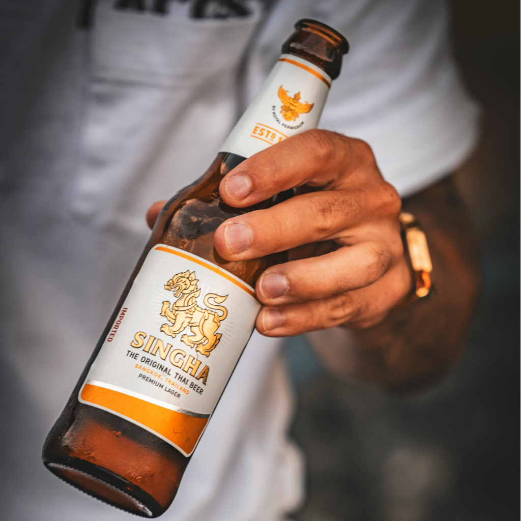 Product image for Singha - Pale Lager Beer 6pk
