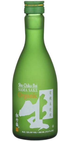 A product image for Sho Chiku Bai Organic Nama Sake