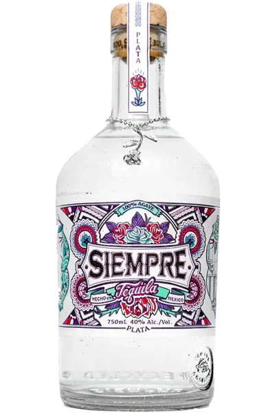 A product image for Siempre Tequila Plata