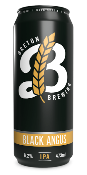 A product image for Breton Brewing Black Angus IPA