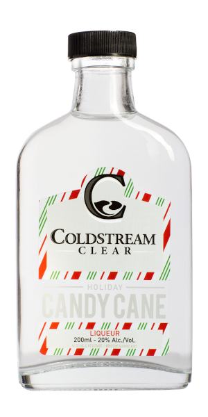 A product image for Coldstream Clear – Holiday Candy Cane Vodka