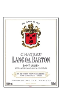 A product image for Chateau Langoa Barton