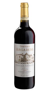 A product image for Chateau Argadens Rouge