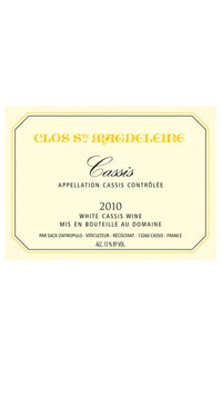 A product image for Clos Sainte Magdeleine Cassis Blanc