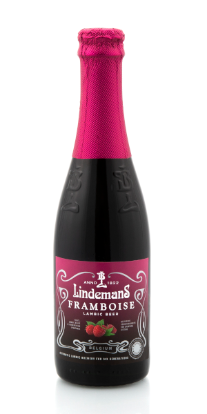 A product image for Lindemans – Framboise (Raspberry) Fruit Lambic