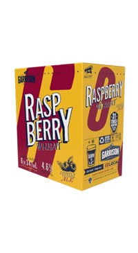 A product image for Garrison Raspberry Wheat Ale