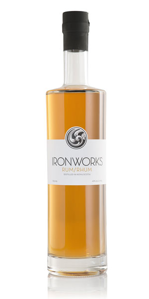 A product image for Ironworks Rum 375ml