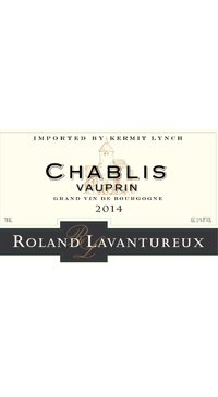 A product image for Roland Lavantureux Chablis Vauprin