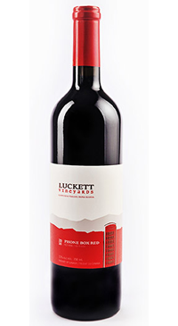 A product image for Luckett Vineyards Phone Box Red