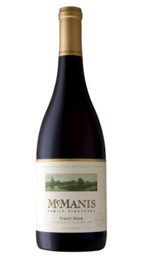 A product image for McManis Pinot Noir