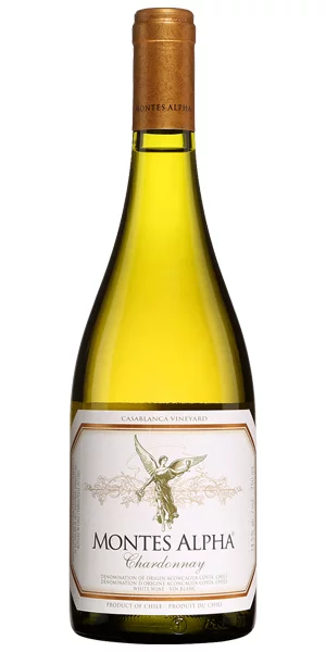 A product image for Montes Alpha Chardonnay