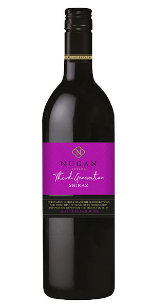 A product image for Nugan Third Generation Shiraz