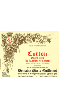 A product image for Guillemot Corton Grand Cru