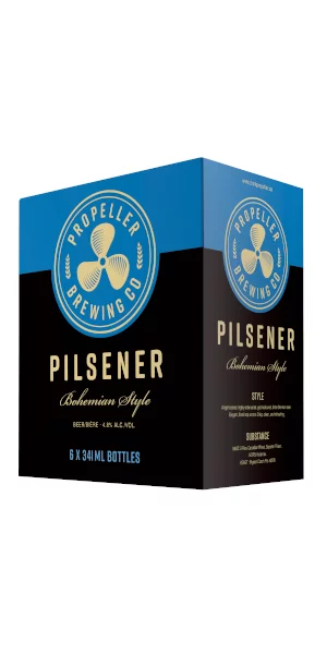 A product image for Propeller – Pilsener 6pk