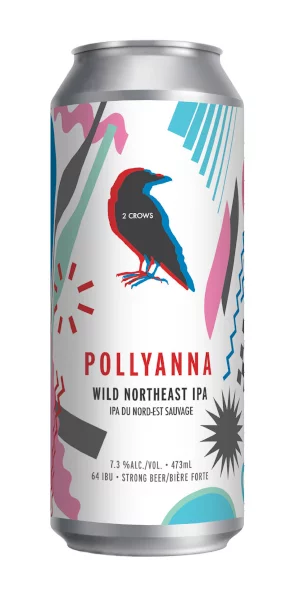 A product image for 2 Crows – Pollyanna IPA