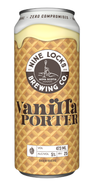 A product image for Nine Locks – Vanilla Porter