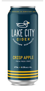 Product image for Lake City - Crisp Apple Cider Can