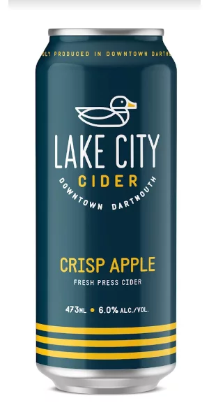 A product image for Lake City – Crisp Apple Cider Can