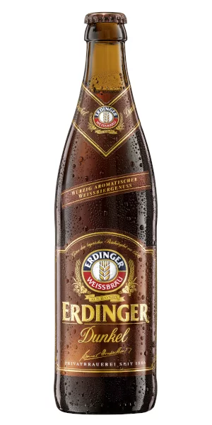 A product image for Erdinger – Dunkelweiss Dark Wheat Beer