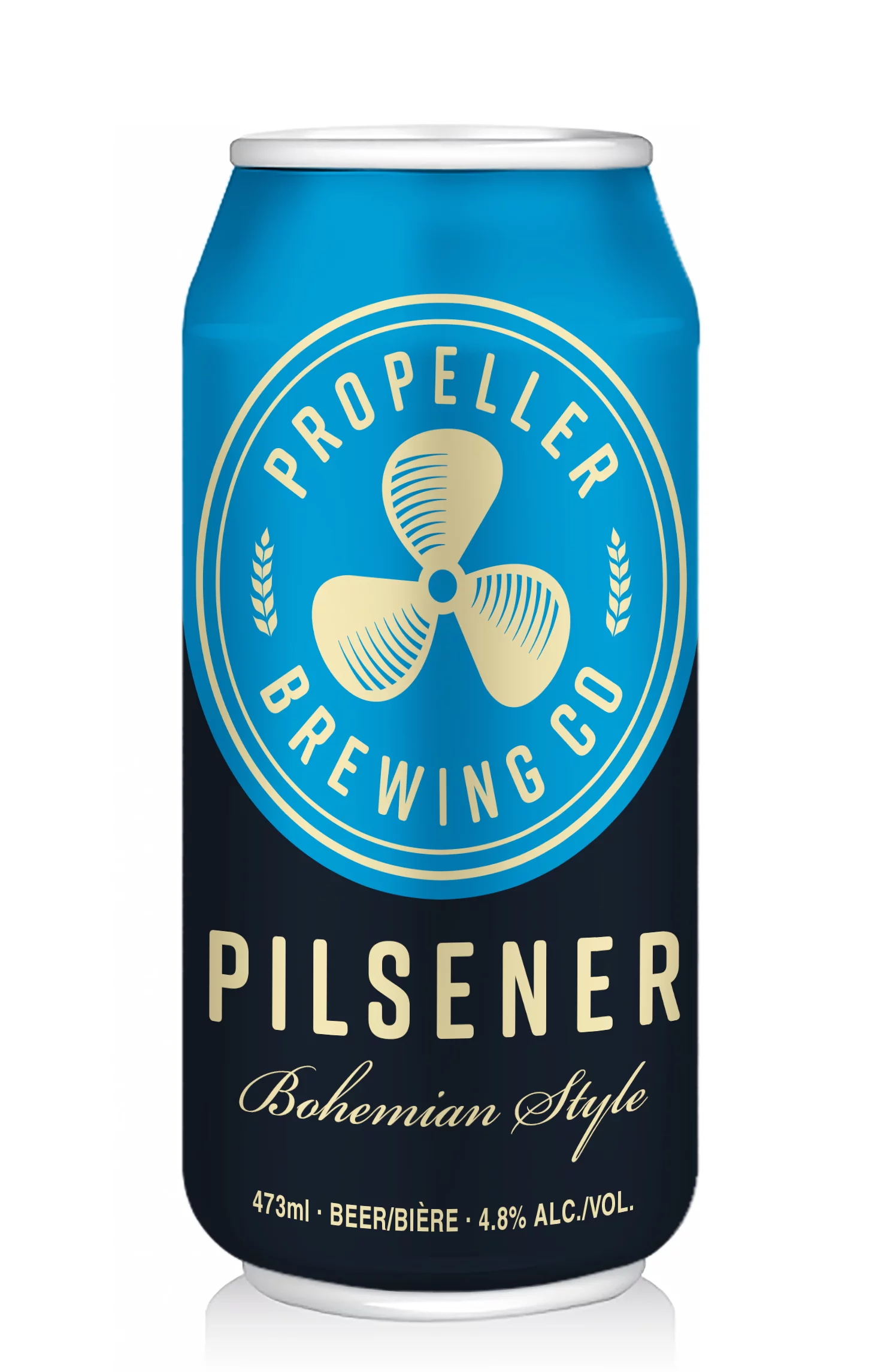 A product image for Propeller – Pilsner Can