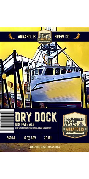 A product image for Annapolis Brewing Dry Dock Pale Ale