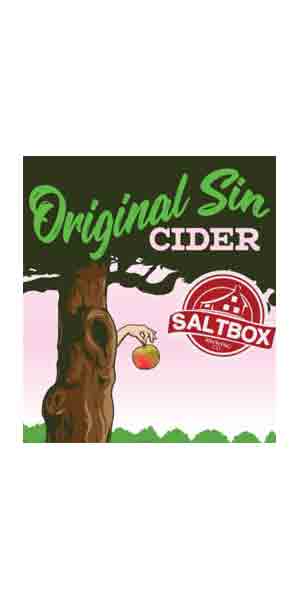 A product image for Saltbox Original Sin Cider