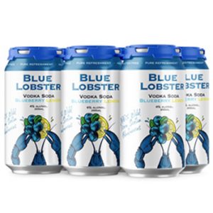 Product image for NS Spirit Co. - Blue Lobster Blueberry Lemon Vodka Soda 6pk