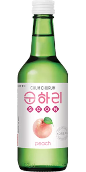 A product image for Chum Churum Peach Soju