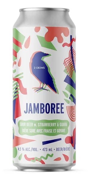 A product image for 2 Crows – Jamboree Strawberry Guava Sour