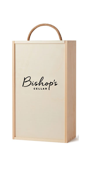 A product image for Bishop’s Cellar Wooden Gift Box- Double