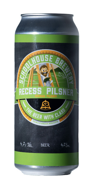 A product image for Schoolhouse Recess Pilsner Can