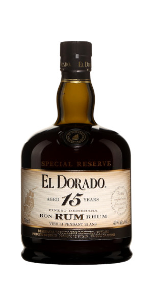 A product image for El Dorado 15 Yo Demerara
