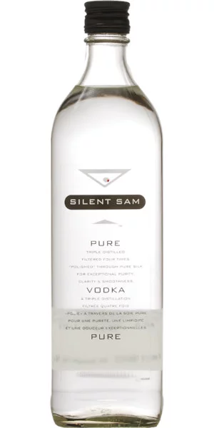 A product image for Silent Sam Vodka 1.14L
