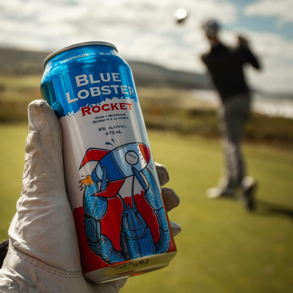 Product image for NS Spirit Co. - Blue Lobster Rocket Soda