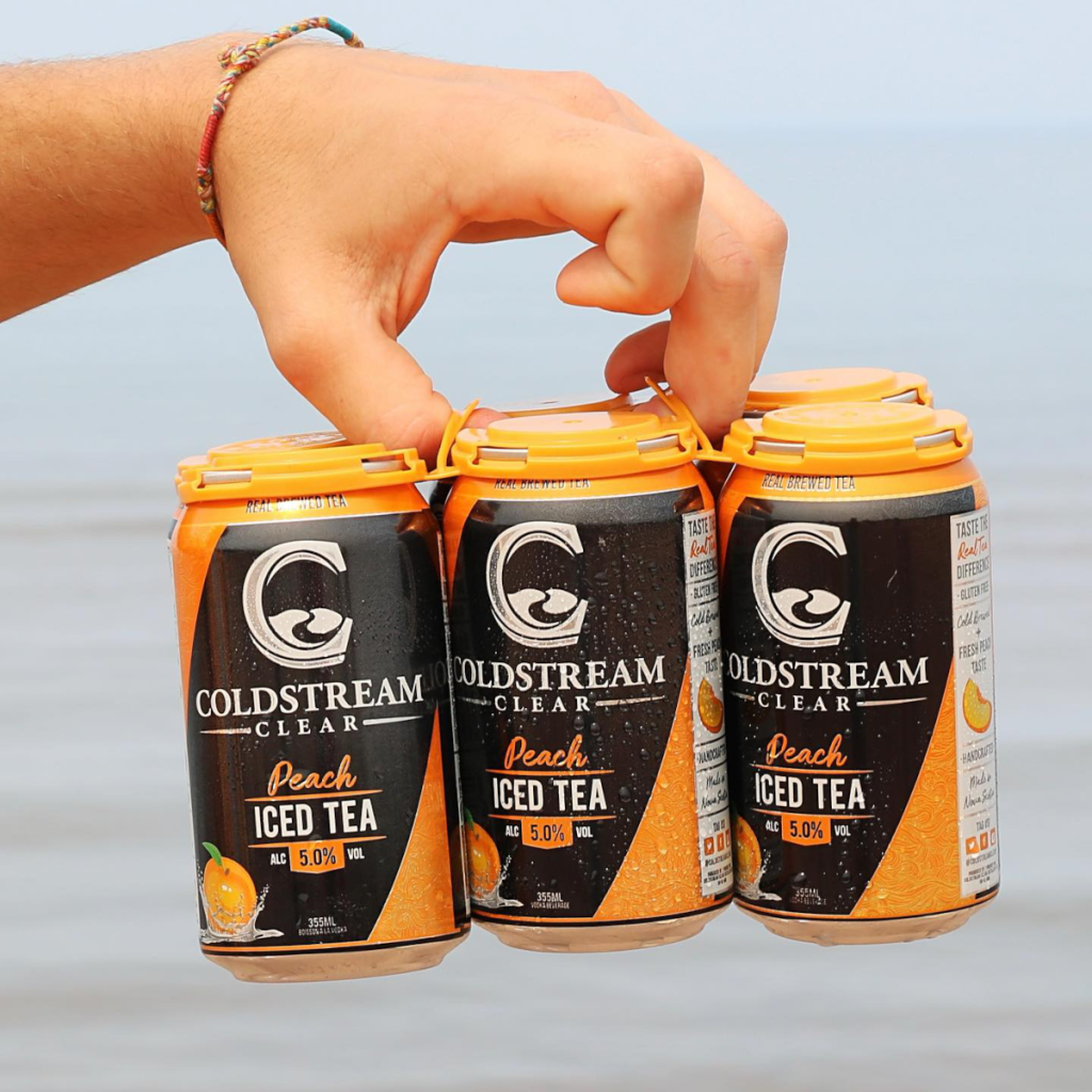 Product image for Coldstream Clear - Peach Ice Tea 6pk