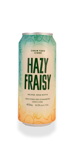 A product image for Chain Yard – Hazy Fraisy Strawberry Cider