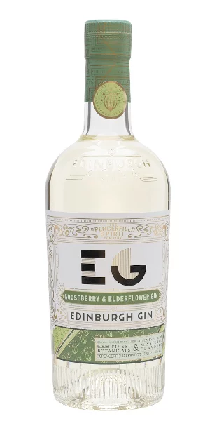 A product image for Edinburgh Gooseberry and Elderflower Gin