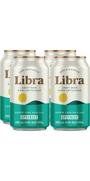 A product image for Upstreet – Libra Non Alcoholic Pale Ale 4pk