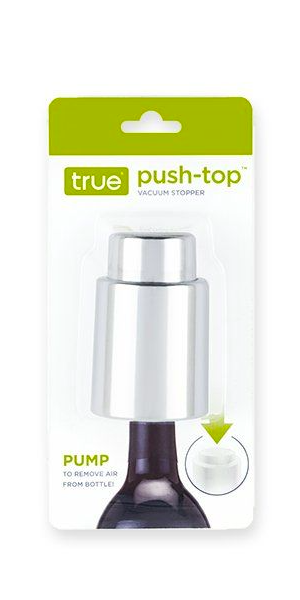A product image for Push Top Vacuum Stopper