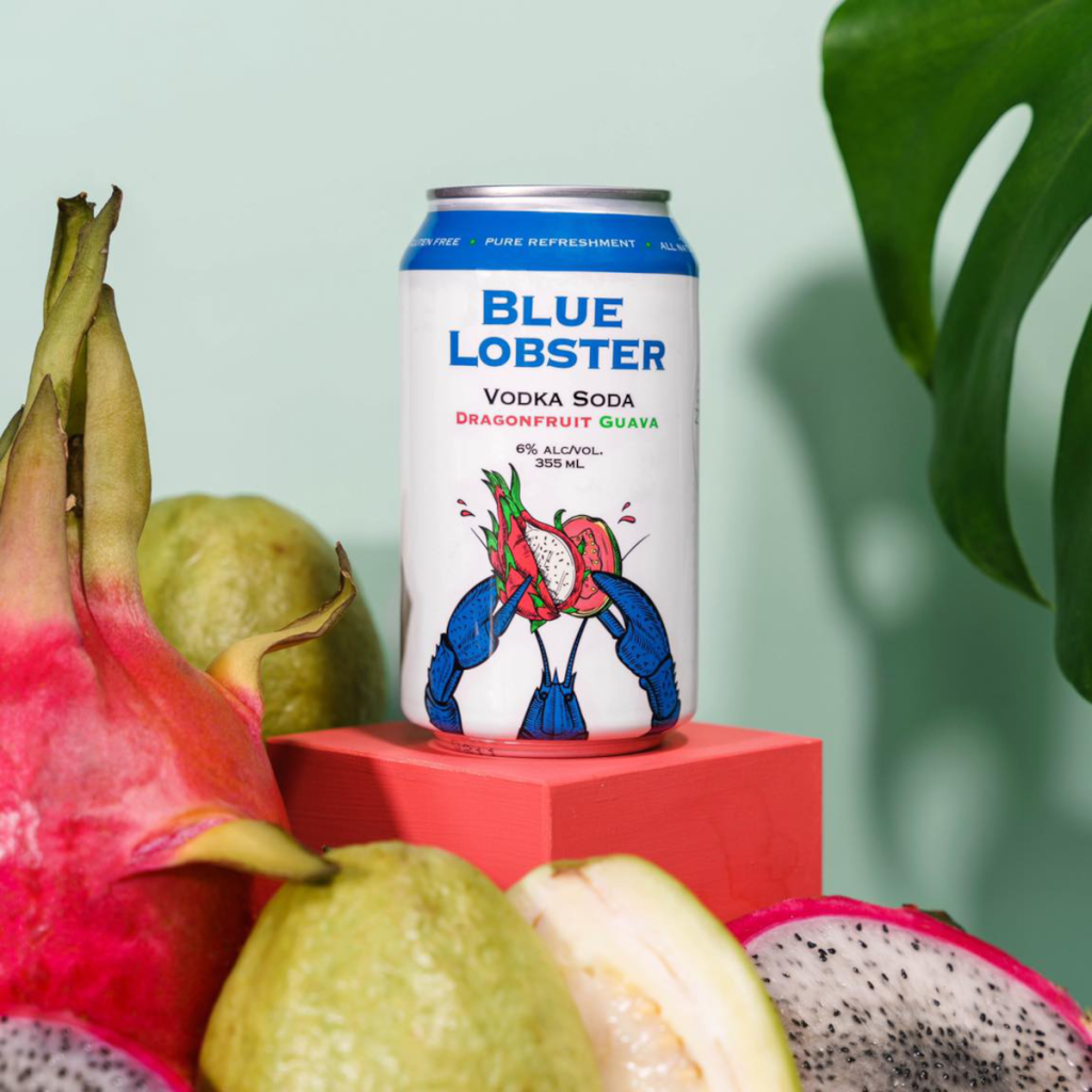 Product image for NS Spirit Co. - Blue Lobster Dragonfruit Vodka Soda 6pk