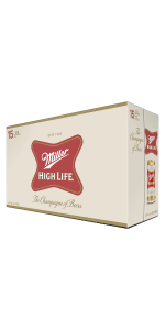 Product image for Miller - High Life Lager 15pk