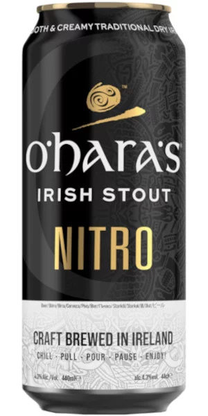 A product image for O’Hara’s – Nitro Irish Dry Stout