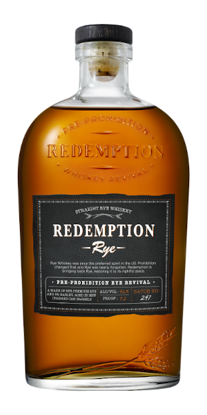 A product image for Redemption Rye Whiskey