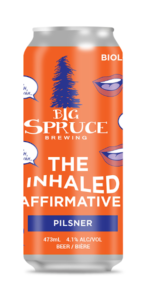 A product image for Big Spruce – Inhaled Affirmative Pilsner