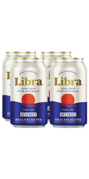 A product image for Upstreet – Libra Non Alcoholic IPA 4pk