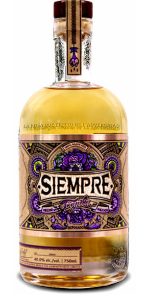 A product image for Siempre Tequila Reposado